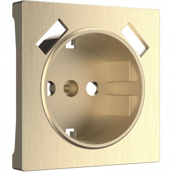 Накладка WERKEL W1179510 для розетки USB, шампань рифленый