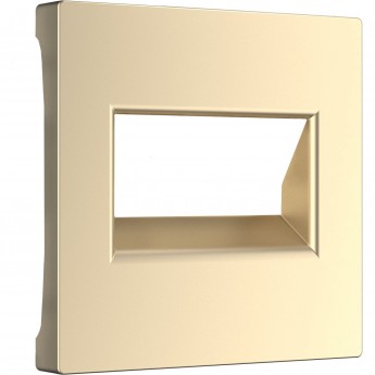Накладка WERKEL W1191111 для двойной розетки Еthernet RJ-45, шампань