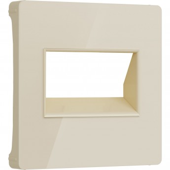Накладка WERKEL W1191143 для двойной розетки Еthernet RJ-45 (айвори акрил)