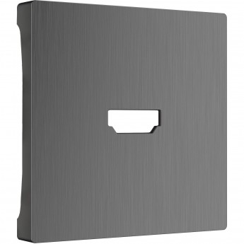 Накладка WERKEL W1196004 для розетки HDMI (графит рифленый)