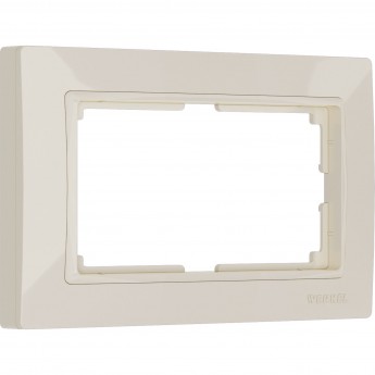 Рамка для двойной розетки WERKEL SNABB BASIC WL03-Frame-01-DBL-ivory (слоновая кость, basic)