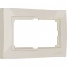 Рамка для двойной розетки WERKEL SNABB BASIC WL03-Frame-01-DBL-ivory (слоновая кость, basic)