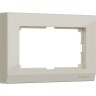 Рамка для двойной розетки WERKEL STARK WL04-Frame-01-DBL-ivory (слоновая кость) a046850