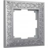 Рамка из металла WERKEL ANTIK WL07-Frame-01 на 1 пост, матовый хром a046425