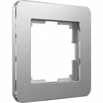 Рамка из металла WERKEL PLATINUM W0012606 на 1 пост, алюминий