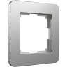 Рамка из металла WERKEL PLATINUM W0012606 на 1 пост, алюминий