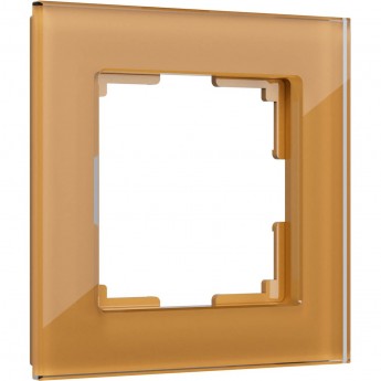 Рамка на 1 пост WERKEL FAVORIT WL01-Frame-01 (бронзовый, стекло) Рамка на 1 пост WERKEL FAVORIT WL01-Frame-01 (бронзовый, стекло)