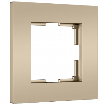 Рамка на 1 пост WERKEL SLAB W0012911 шампань софт