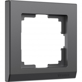 Рамка на 1 пост WERKEL STARK W0011864 (графит матовый) Рамка на 1 пост WERKEL STARK W0011864 (графит матовый)