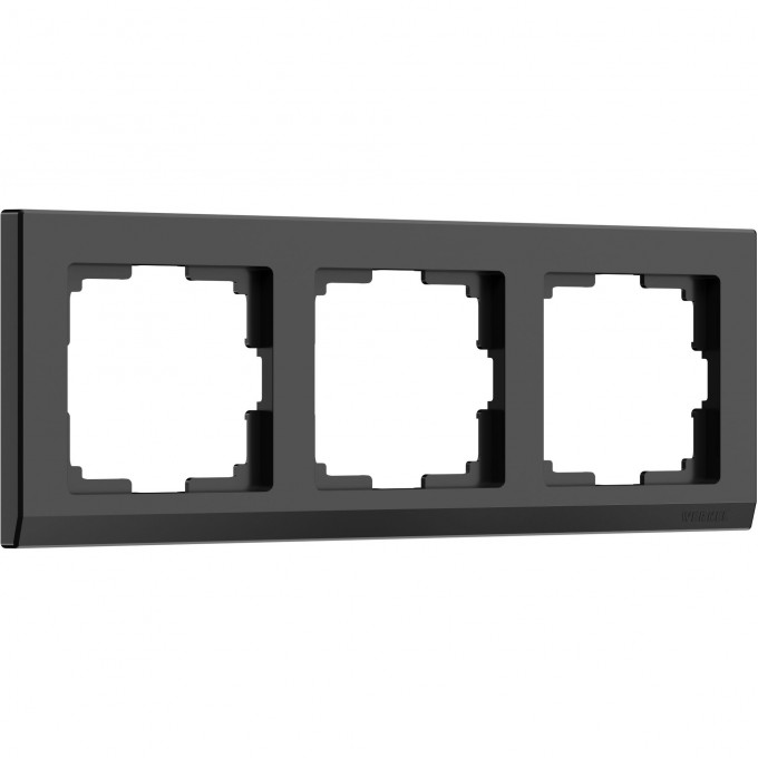 Рамка на 3 поста WERKEL STARK WL04-Frame-03-black (черный) a029216