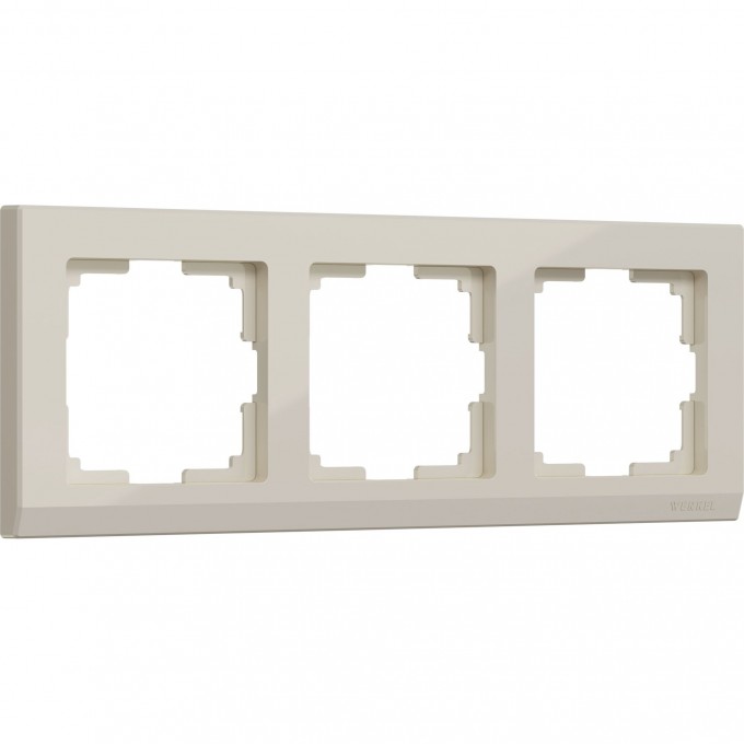 Рамка на 3 поста WERKEL STARK WL04-Frame-03-ivory (слоновая кость) a028943