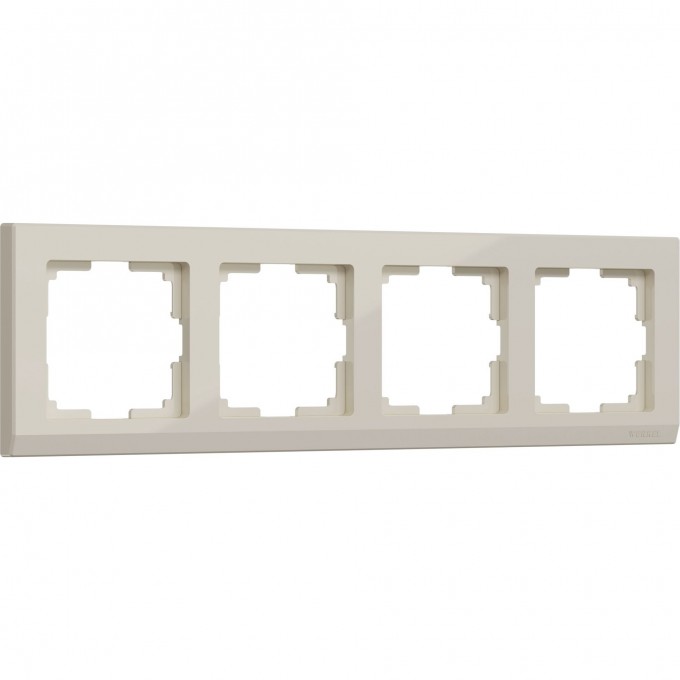 Рамка на 4 поста WERKEL STARK WL04-Frame-04-ivory (слоновая кость) a028944