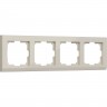 Рамка на 4 поста WERKEL STARK WL04-Frame-04-ivory (слоновая кость) a028944