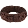 Ретро кабель витой WERKEL W6453314 3х2,5 коричневый (20 м)