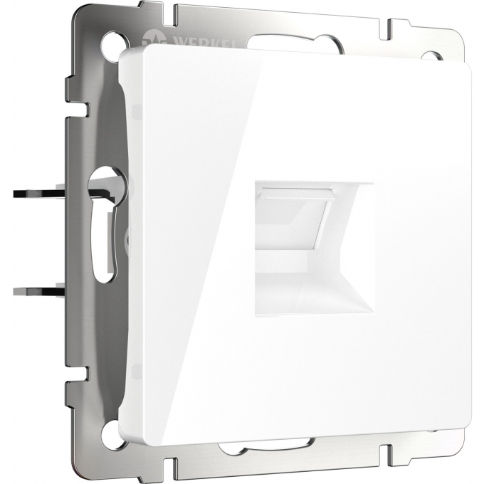 Розетка WERKEL W5120101 Ethernet RJ-45 cat. 6A экранированная белый a069683 Розетка WERKEL W5120101 Ethernet RJ-45 cat. 6A экранированная белый a069683