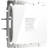 Розетка WERKEL W5120101 Ethernet RJ-45 cat. 6A экранированная белый a069683