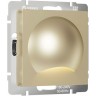 Встраиваемая LED подсветка WERKEL MOON W1154411 шампань